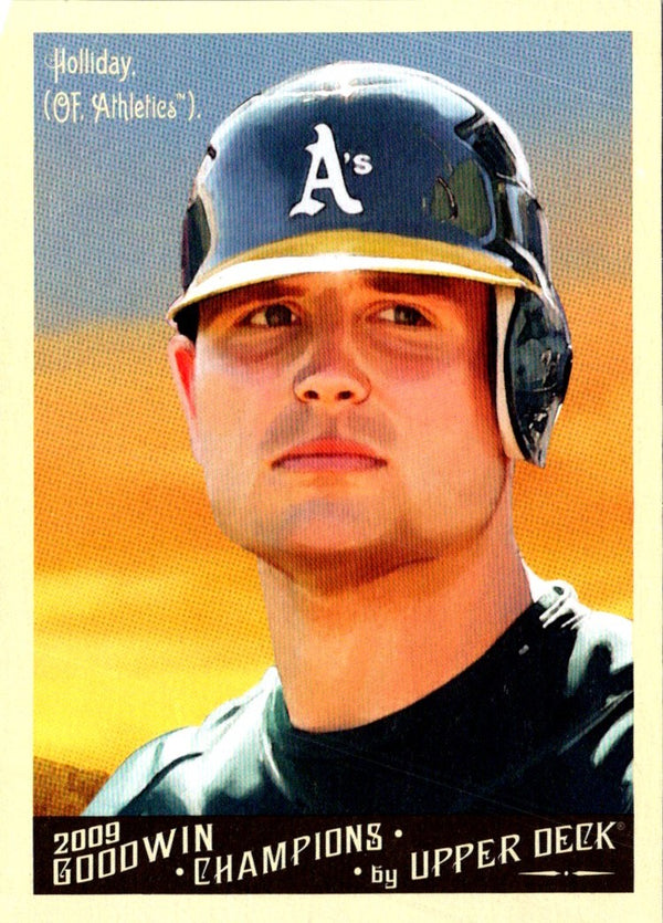 2009 Upper Deck Goodwin Champions Matt Holliday #110