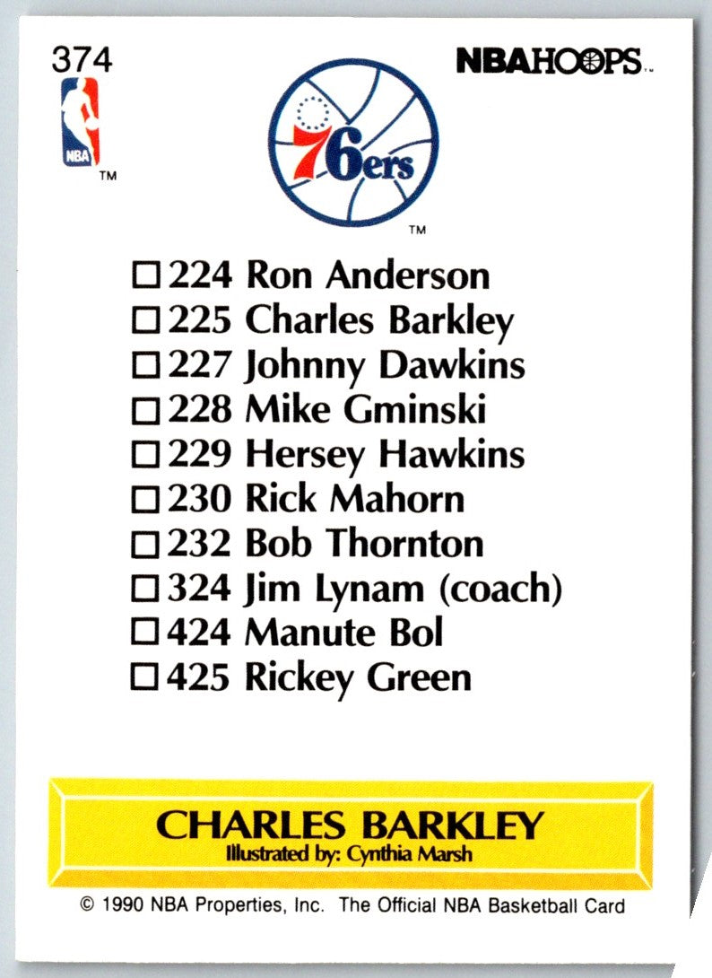 1990 Hoops Charles Barkley