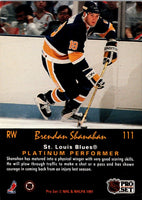1991 Pro Set Platinum Brendan Shanahan #111