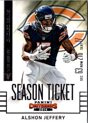 2014 Panini Contenders Alshon Jeffery #6