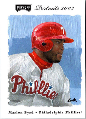 2003 Playoff Portraits Marlon Byrd #127