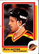1986 Topps Rich Sutter