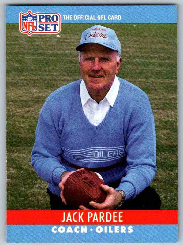 1990 Pro Set Jack Pardee #127
