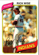 1980 Topps Rick Wise