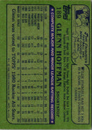 1982 Bowman's Best Glenn Hoffman