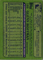 1982 Bowman's Best Glenn Hoffman #9