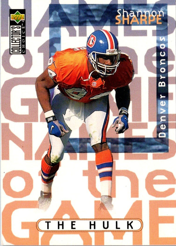 1997 Collector's Choice Shannon Sharpe #54