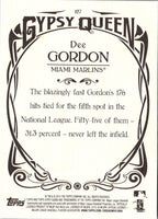 2015 Topps Gypsy Queen Dee Gordon #127