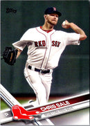 2017 Topps Update Rainbow Foil Chris Sale