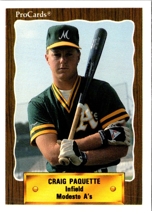 1990 CMC Craig Paquette #846