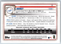 2020 Bowman Max Muncy #9