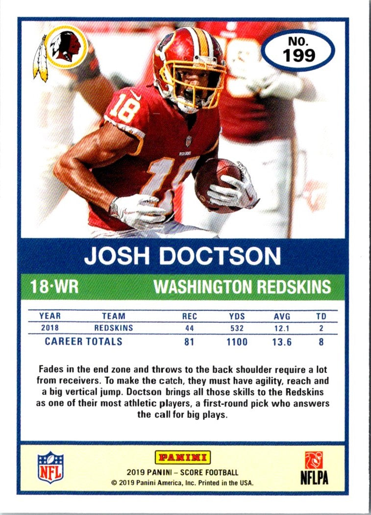 2019 Score Josh Doctson