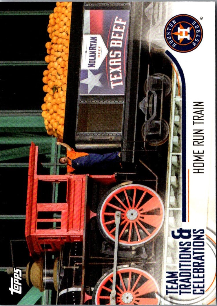 2018 Topps Opening Day Team Traditions & Celebrations Home Run Train