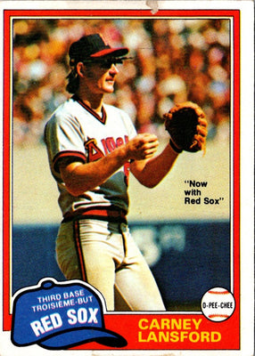 1981 O-Pee-Chee Carney Lansford #245