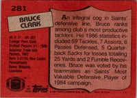 1987 Topps Bruce Clark #281 NM+