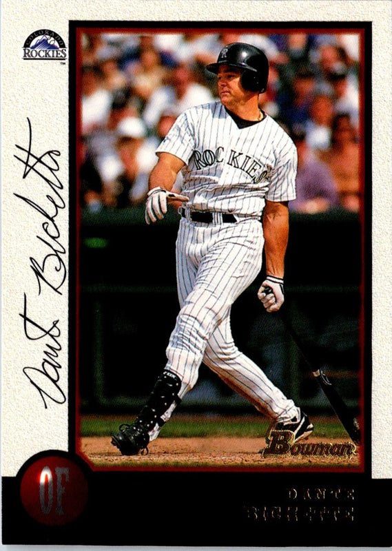 1998 Bowman Dante Bichette #233