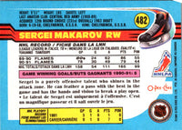 1991 O-Pee-Chee Sergei Makarov #482