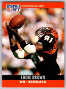 1990 Pro Set Eddie Brown