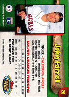 1993 Stadium Club California Angels John Farrell #20