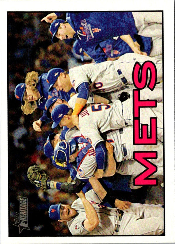 2016 Topps Heritage New York Mets #358