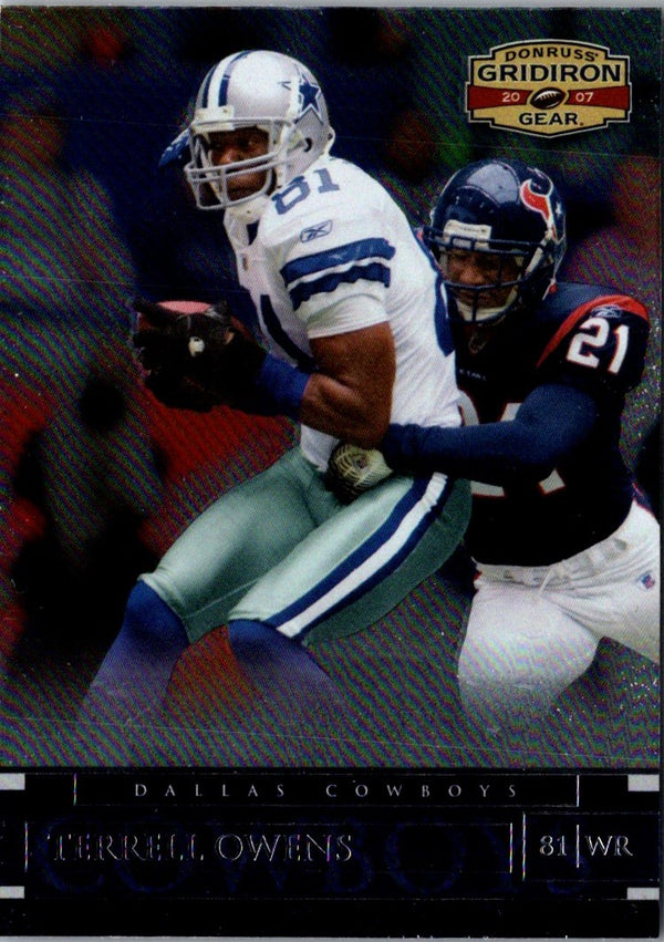 2007 Donruss Gridiron Gear Terrell Owens #3