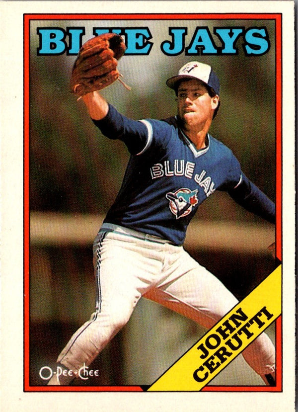 1988 O-Pee-Chee John Cerutti #191