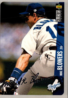 1996 Collector's Choice Mike Blowers #586