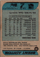 1986 Topps Brent Ashton