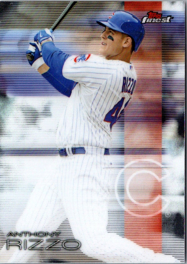 2016 Finest Anthony Rizzo #76