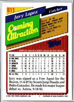 1993 Topps Javy Lopez #811