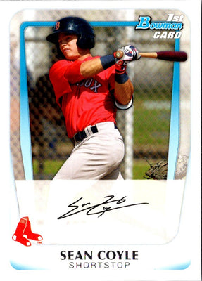 2011 Bowman Prospects Sean Coyle #BP100
