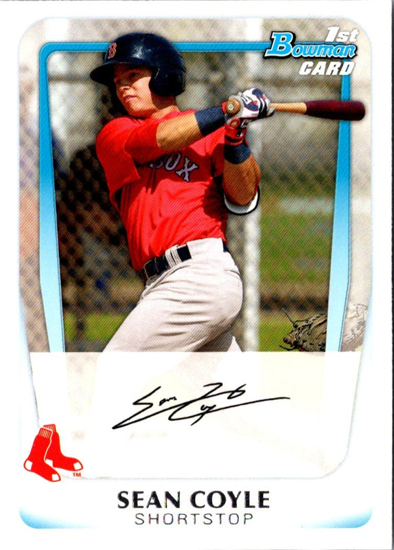 2011 Bowman Prospects Sean Coyle #BP100