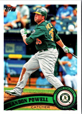 2011 Topps Landon Powell #348
