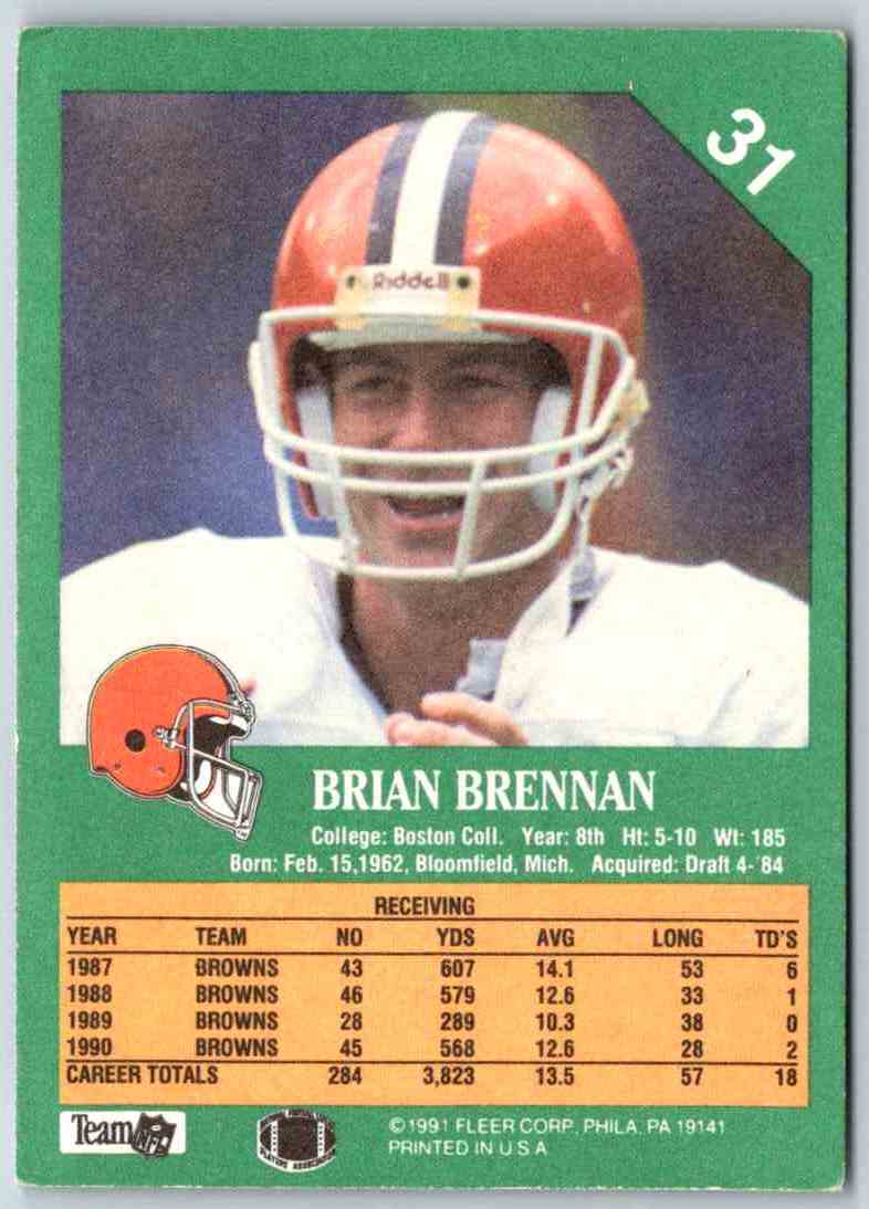 1991 Fleer Ultra Brian Brennan