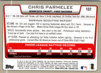 2012 Bowman Chrome Chris Parmelee #137 Rookie