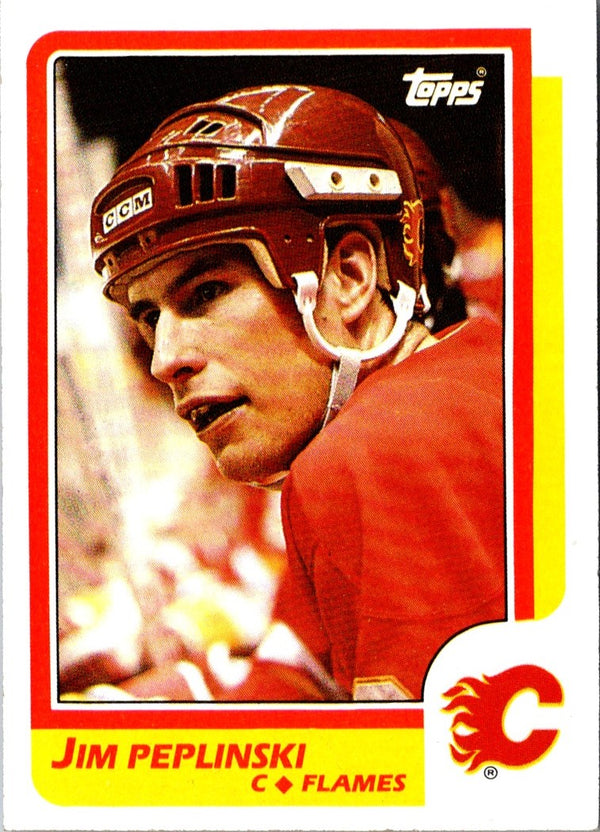 1986 Topps Jim Peplinski #182