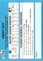 1988 Classic Blue Jimmy Key #249