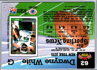 1992 Stadium Club Dwayne White #62 Rookie