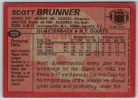 1983 Topps Scott Brunner #121