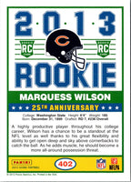 2013 Score Marquess Wilson #402