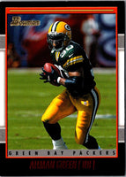 2001 Bowman Ahman Green #18