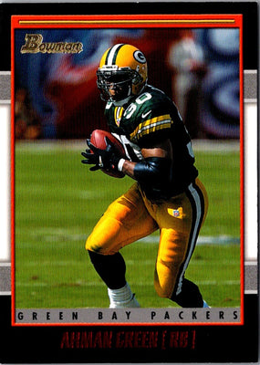 2001 Bowman Ahman Green #18