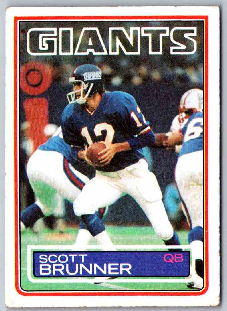 1983 Topps Scott Brunner