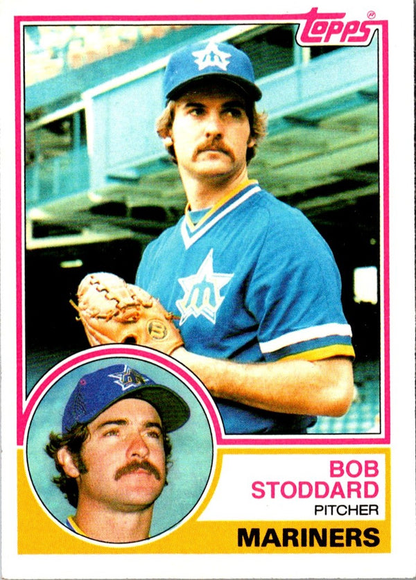 1983 Topps Bob Stoddard #195 Rookie