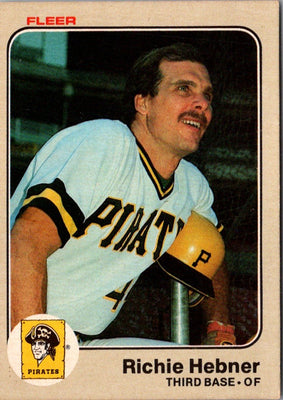 1983 Fleer Richie Hebner #307