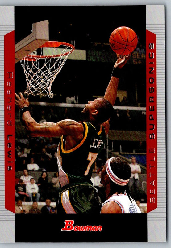 2004 Bowman Rashard Lewis #89