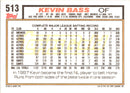1992 Topps Kevin Bass