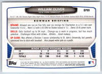 2013 Bowman William Oliver #BP89