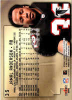 2001 Fleer Showcase Jamal Anderson #35