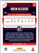 2018 Donruss Drew Bledsoe